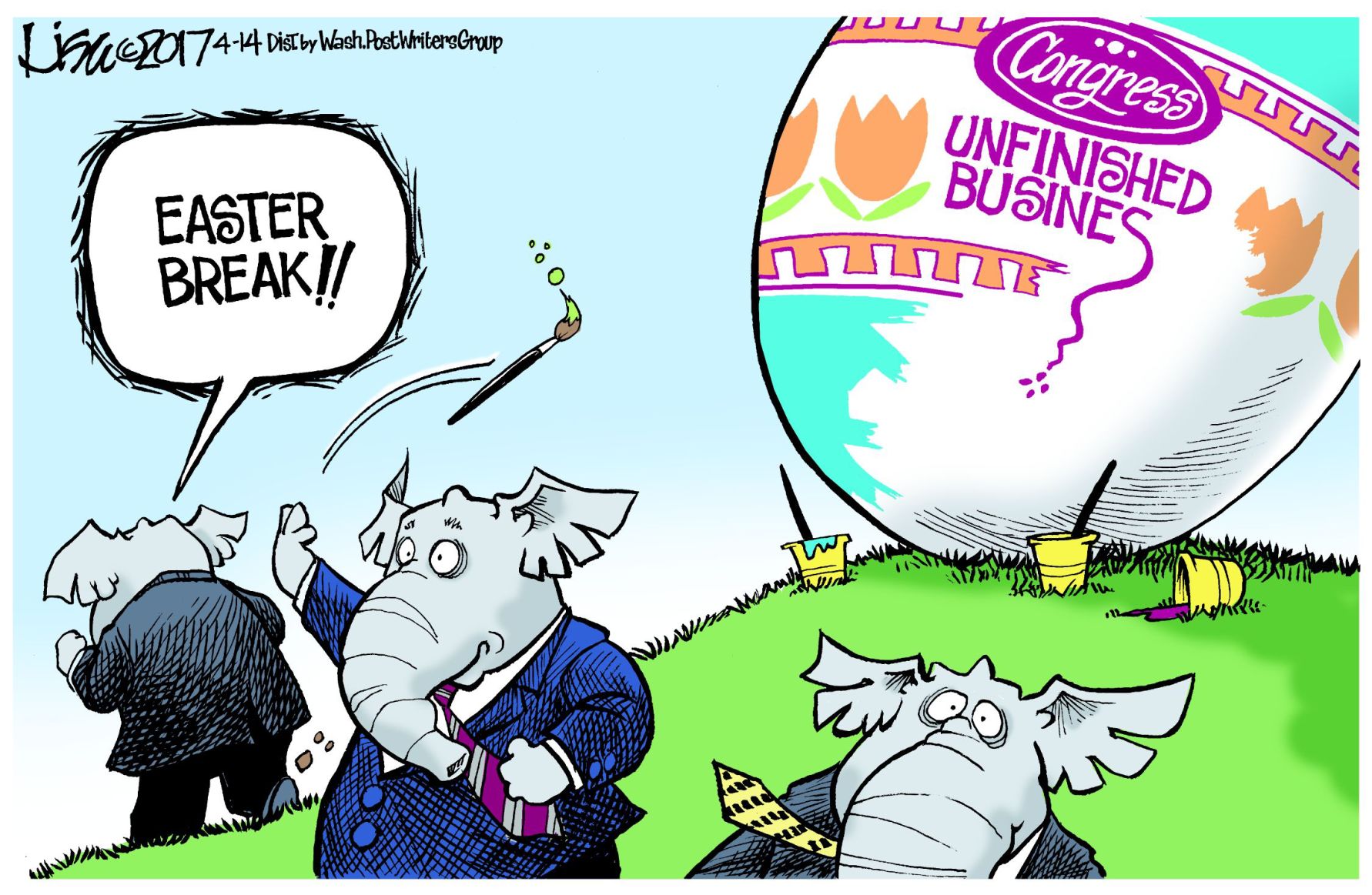 Lisa Benson cartoon
